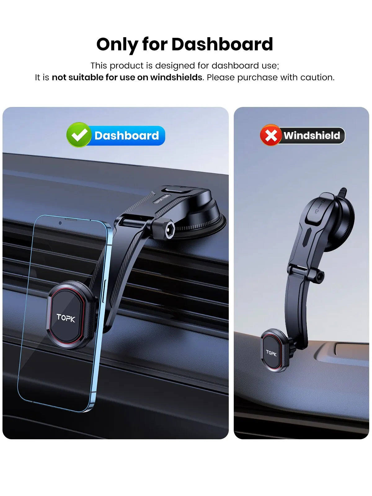 Gravity Car Phone Holder