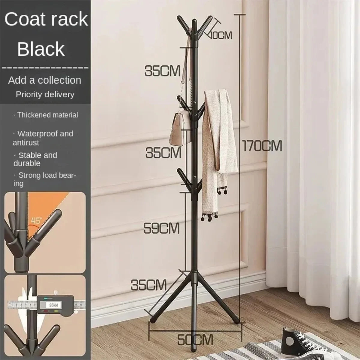 Tree Branch Coat & Hat Stand