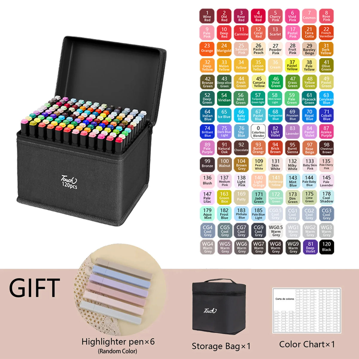 Dual Tip Alcohol Art Markers