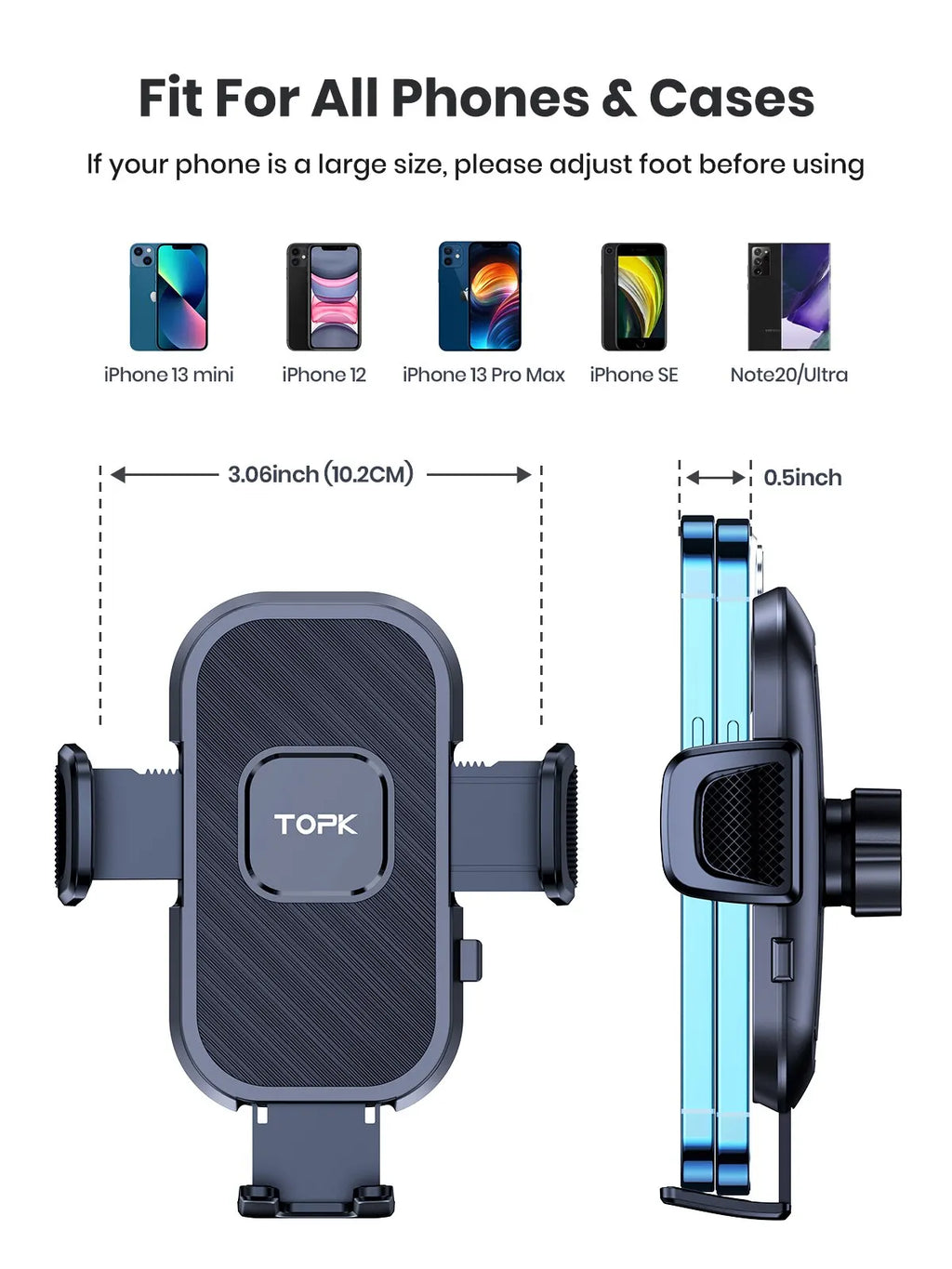 Gravity Car Phone Holder