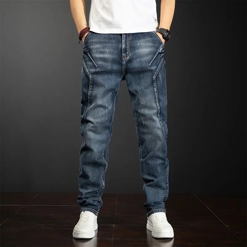 Men's Lightweight Cargo Jeans