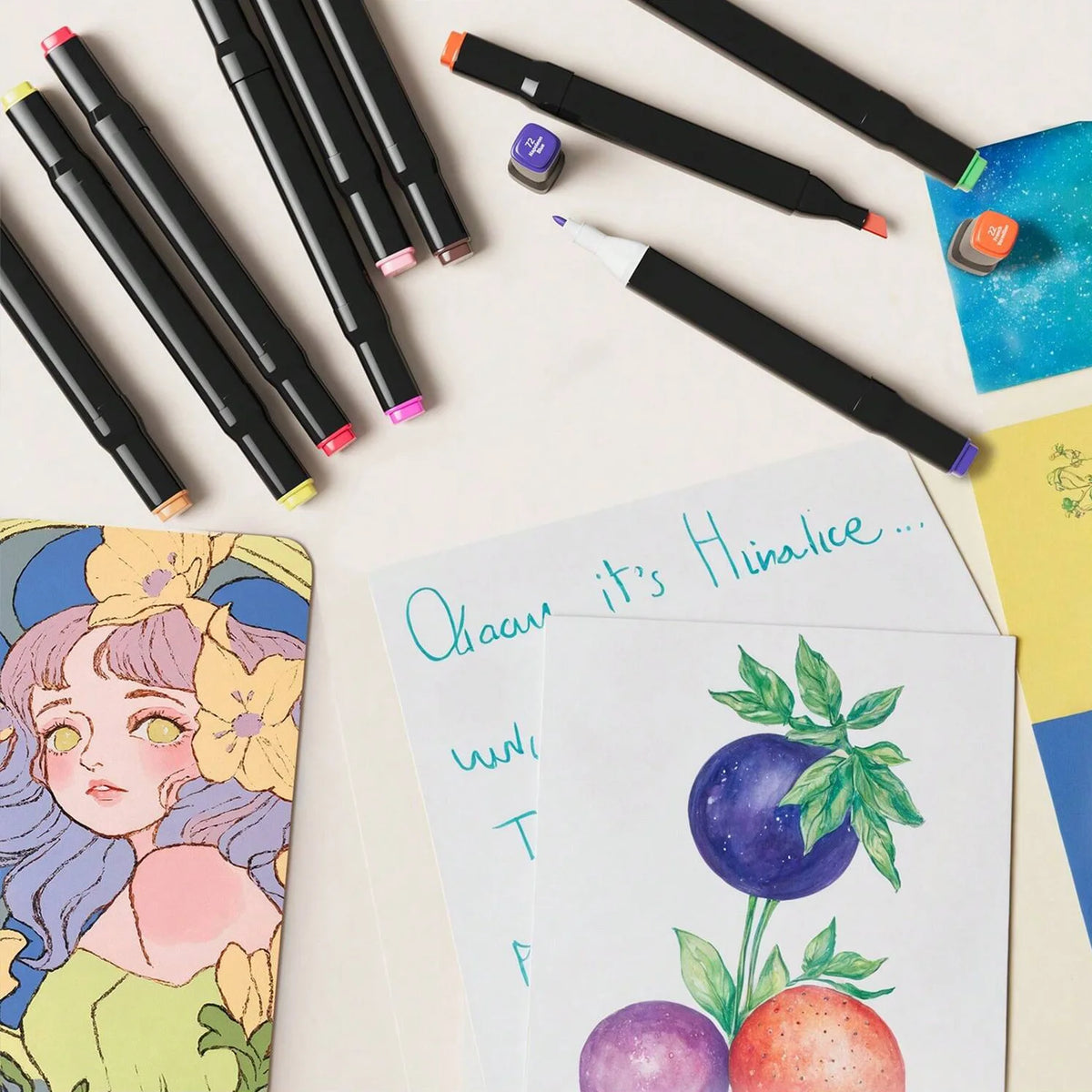Dual Tip Alcohol Art Markers