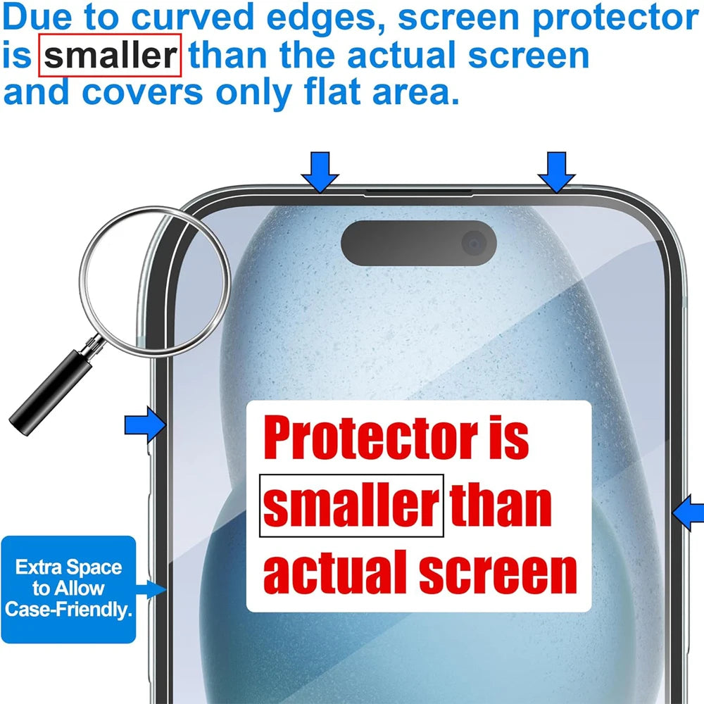 Tempered Glass iPhone Screen Protector