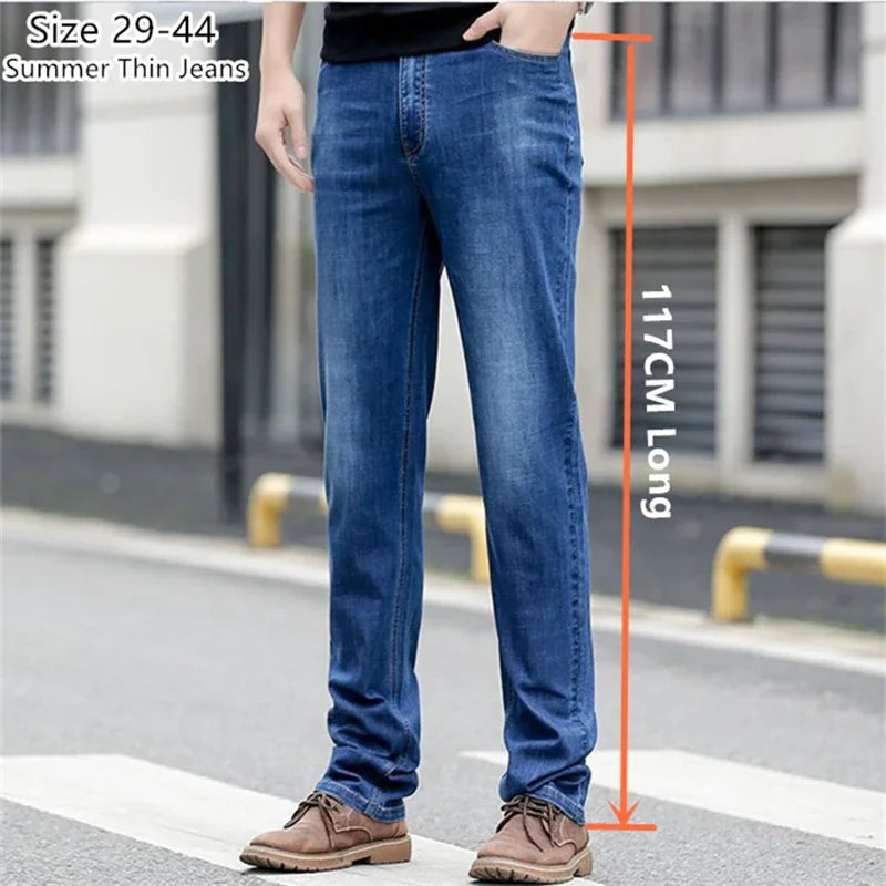 Men's Extra Long Straight Jeans