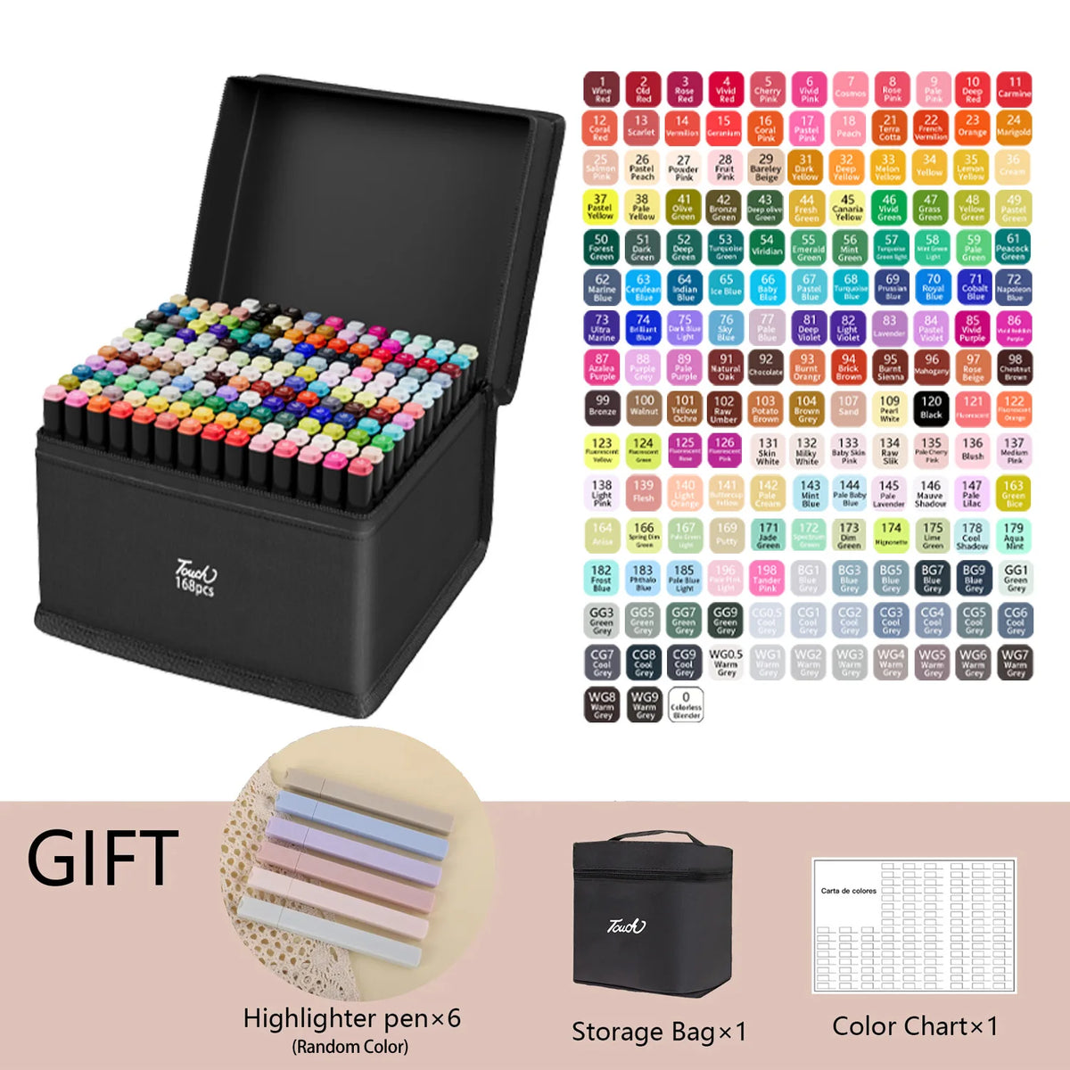 Dual Tip Alcohol Art Markers