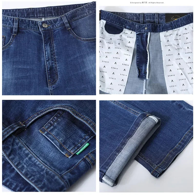 Men's Extra Long Straight Jeans