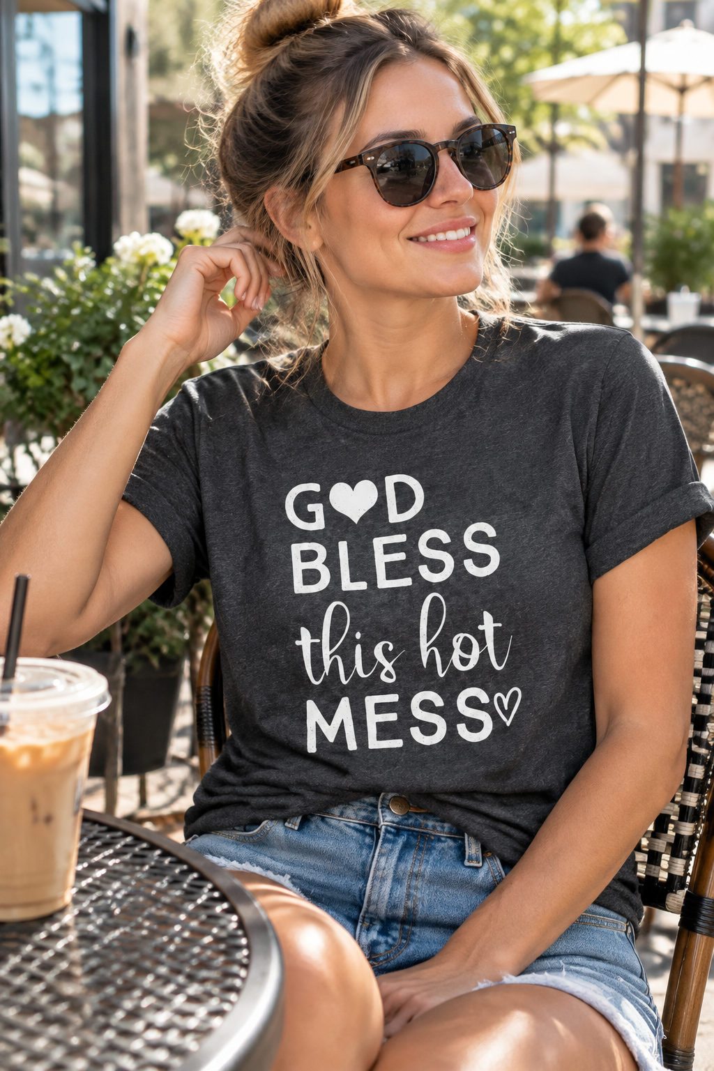 God Bless This Hot Mess T-shirt